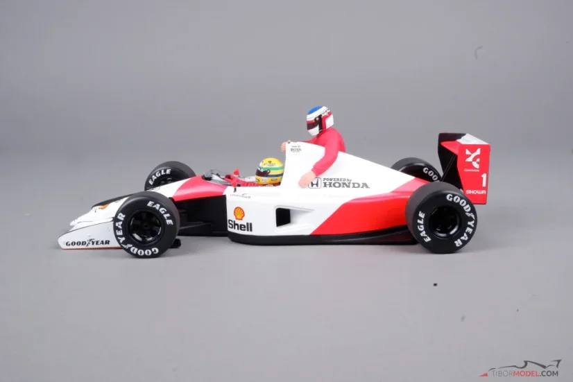 McLaren MP4/6 - Ayrton Senna (1991) Alesi Taxi, 1:18 Minichamps