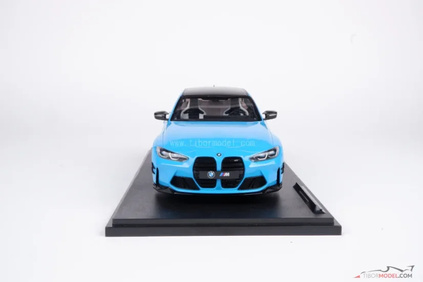 BMW M3 (2024) modré, 1:18 Solido