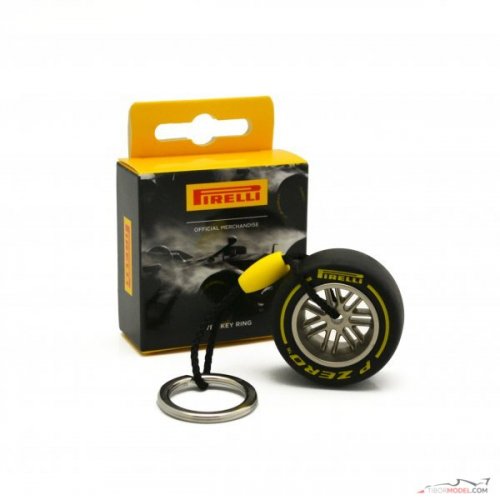 Pirelli Tyre Keyring - Medium