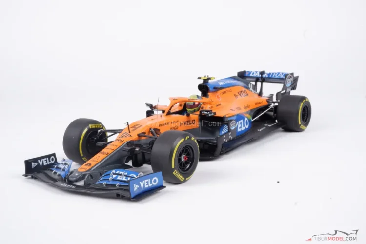 Model car McLaren MCL35 Norris 2020, 1:18 Minichamps | Tibormodel.com