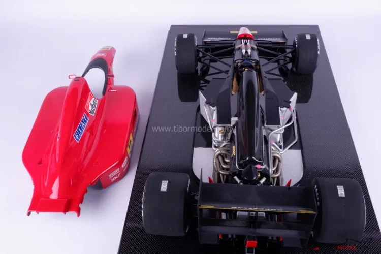 Model car Ferrari 643 Alain Prost 1991, 1:8 WRX Rosso | Tibormodel.com