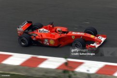 Ferrari F2001 - Michael Schumacher (2001), Winner Belgian GP, with driver figure 1:43 GP Replicas