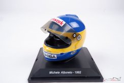 Michele Alboreto 1992 Footwork prilba, 1:5 Spark