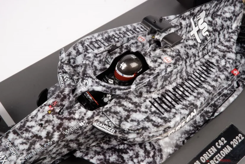 Alfa Romeo C42 - Valtteri Bottas (2022), předsezónní testy, 1:18 Minichamps