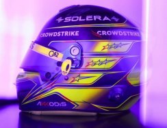 Lewis Hamilton 2024, Mercedes helmet, 1:5 Spark