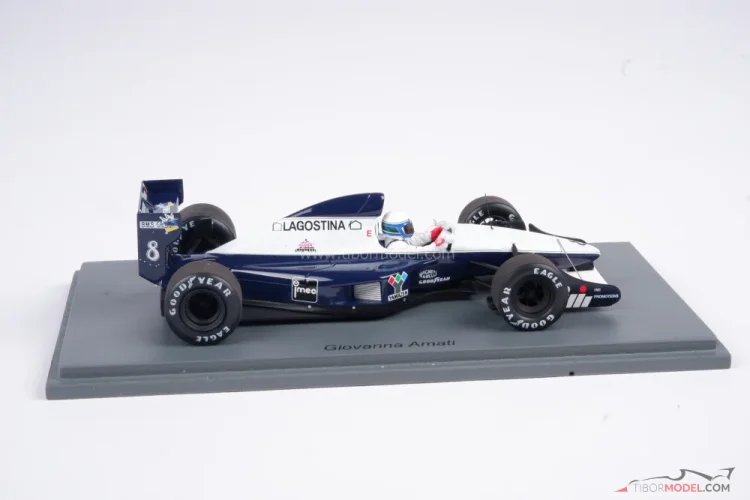 Brabham BT60B - Giovanna Amati (1992), South African GP, 1:43 Spark