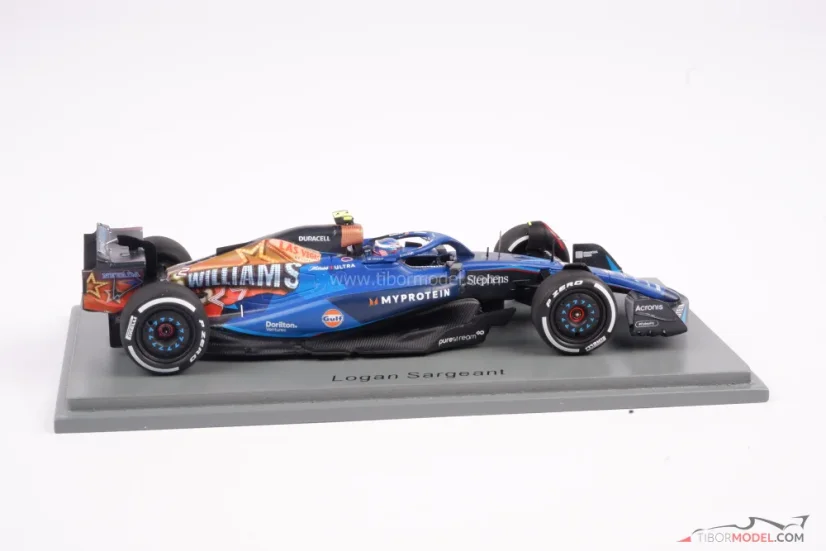 Williams FW45 - Logan Sargeant (2023), Las Vegas, 1:43 Spark