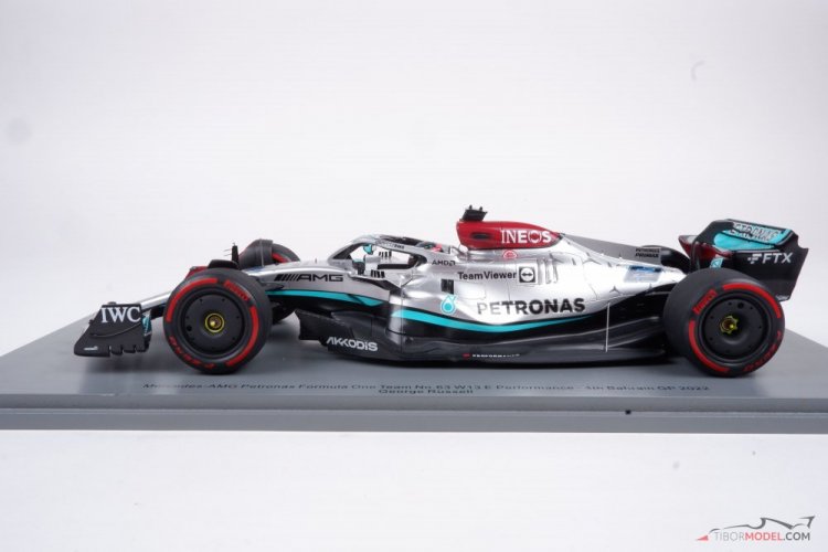 Mercedes W13 - G. Russell (2022), Bahreini Nagydíj, 1:18 Spark