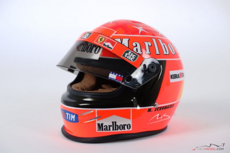 Michael Schumacher Ferrari Marlboro 2000 prilba, majster sveta, 1:2 Bell