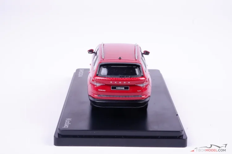 Skoda Kodiaq FL (2021) red, 1:43 Abrex