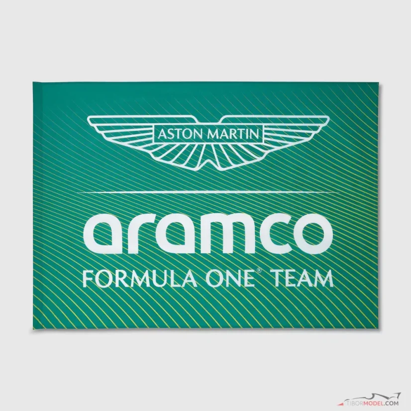 Vlajka Aston Martin F1 Team zelená Vlajka Aston Martin F1 Team zelená