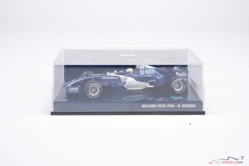 Williams FW28 - Nico Rosberg (2006), 1:43 Minichamps