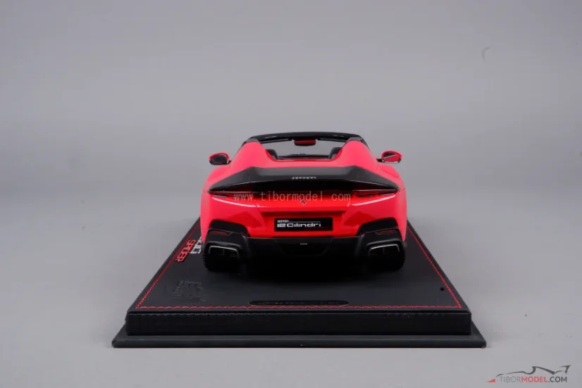 Ferrari 12Cilindri Spider piros, 1:18 BBR
