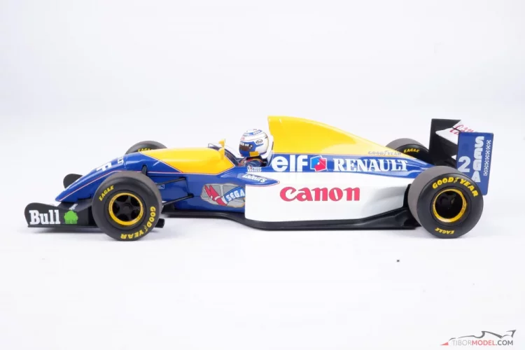 Williams FW15C - Alain Prost (1993), World Champion, 1:18 Minichamps