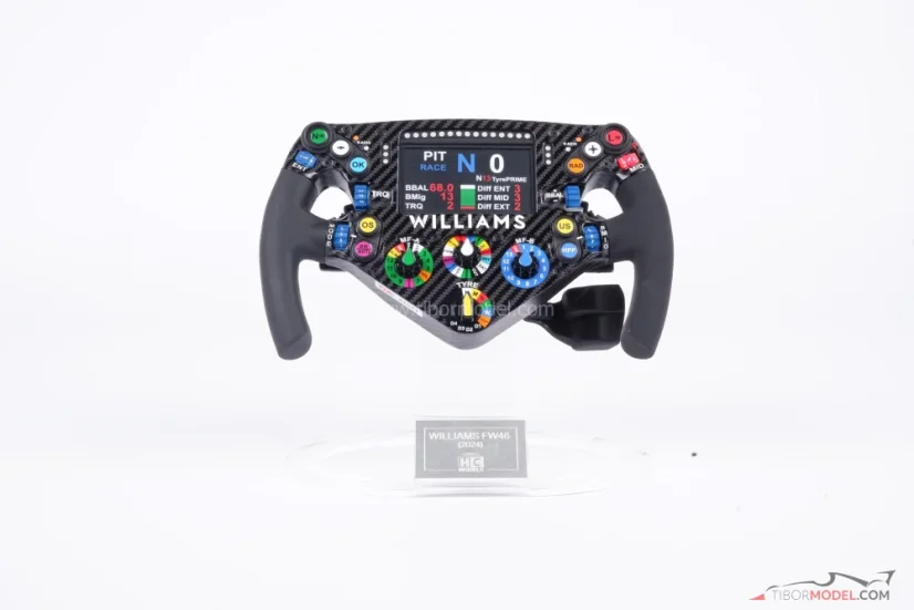 Williams FW46 (2024) volant, 1:2 HC Models