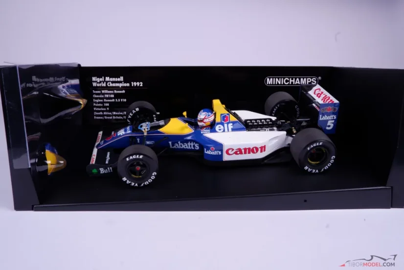 Williams FW14B - Nigel Mansell (1992), Majster sveta, 1:18 Minichamps