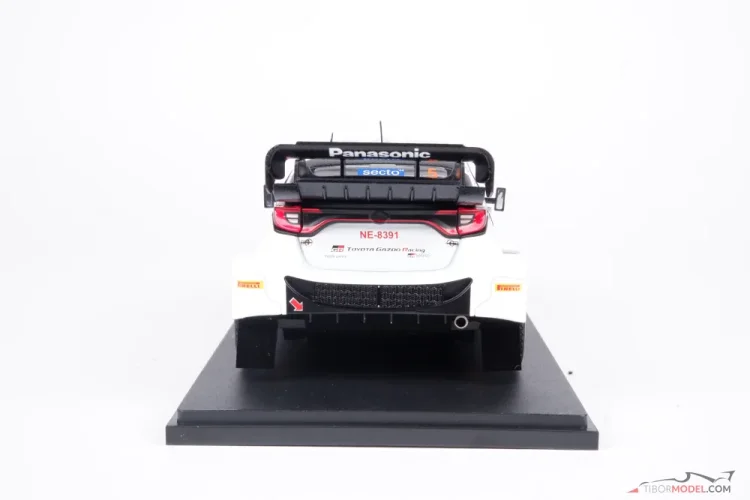 Model car Toyota Yaris Rally Finnland 2024, 1:18 Ixo | Tibormodel.com