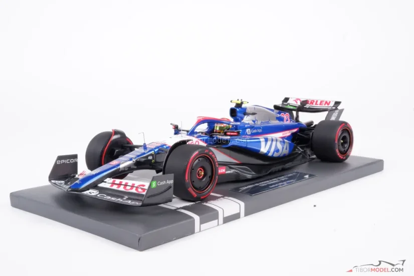 Visa RB VCARB 01 - Yuki Tsunoda (2024), 1:18 Minichamps