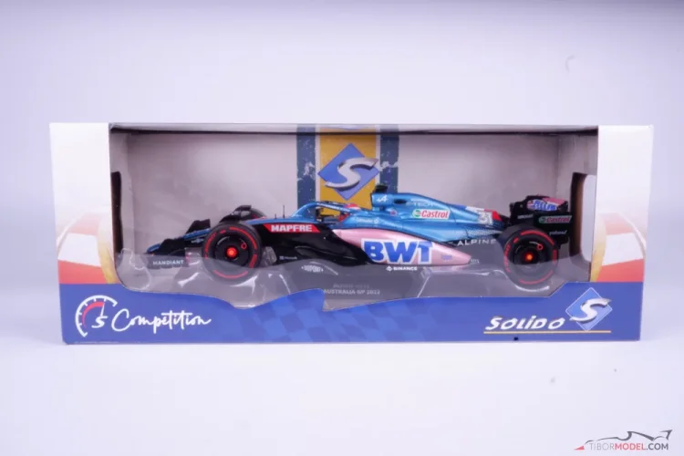 Alpine A522 - Esteban Ocon (2022), VC Austrálie, 1:18 Solido