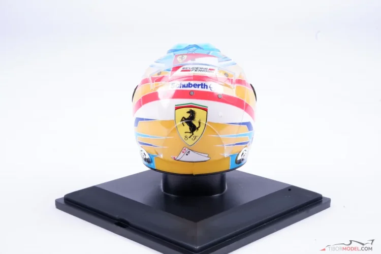 Fernando Alonso 2012 Ferrari helmet, 1:5 Spark