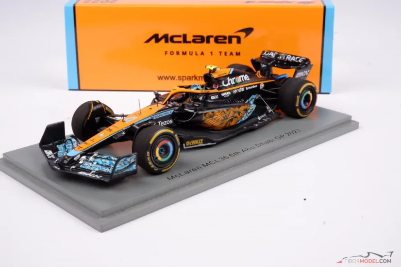 McLaren MCL36 - Lando Norris (2022), Abu Dhabi, 1:43 Spark