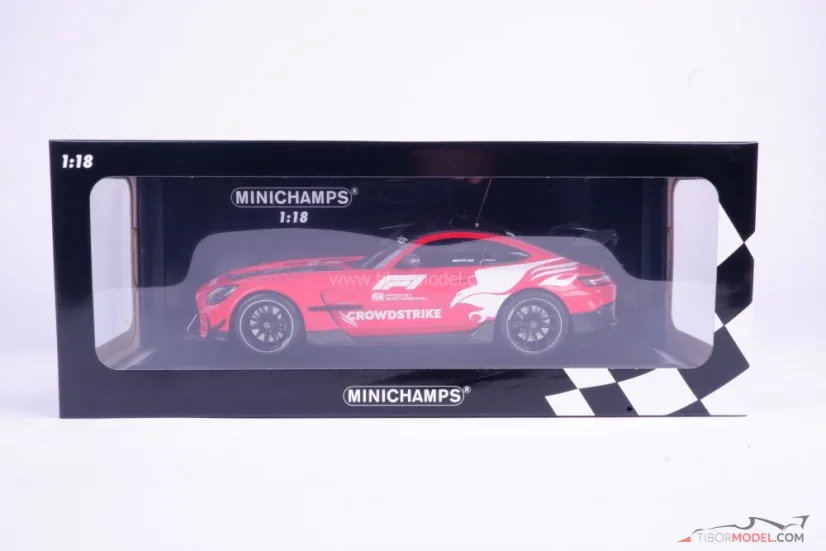 Safety Car Mercedes AMG GT (2022) red, 1:18 Minichamps