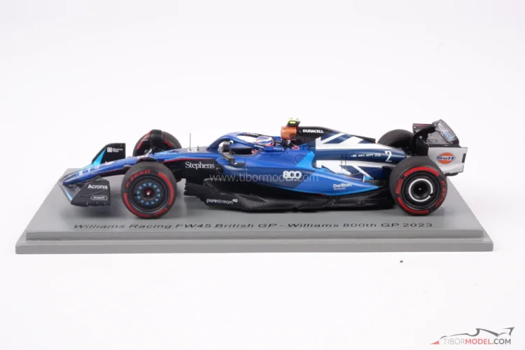 Williams FW45 - Logan Sargeant (2023), GP Great Britain, 1:43 Spark