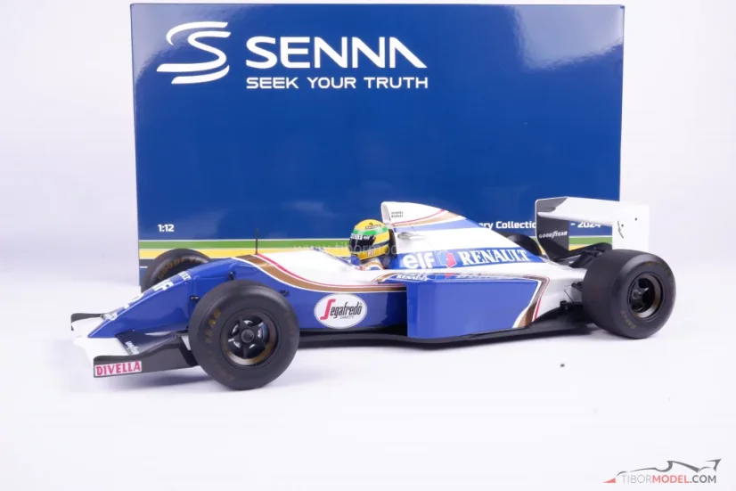 Williams FW16 - Ayrton Senna (1994), San Marino, dirty version, 1:12 Minichamps