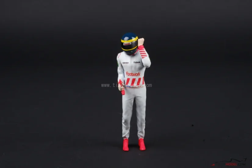 Figúrka Michele Alboreto 1992 Španielsko, Footwork, 1:18