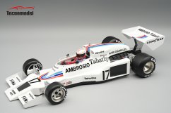 Shadow DN8 - Alan Jones (1977), Vítěz VC Rakouska, s figurkou pilota 1:18 Tecnomodel