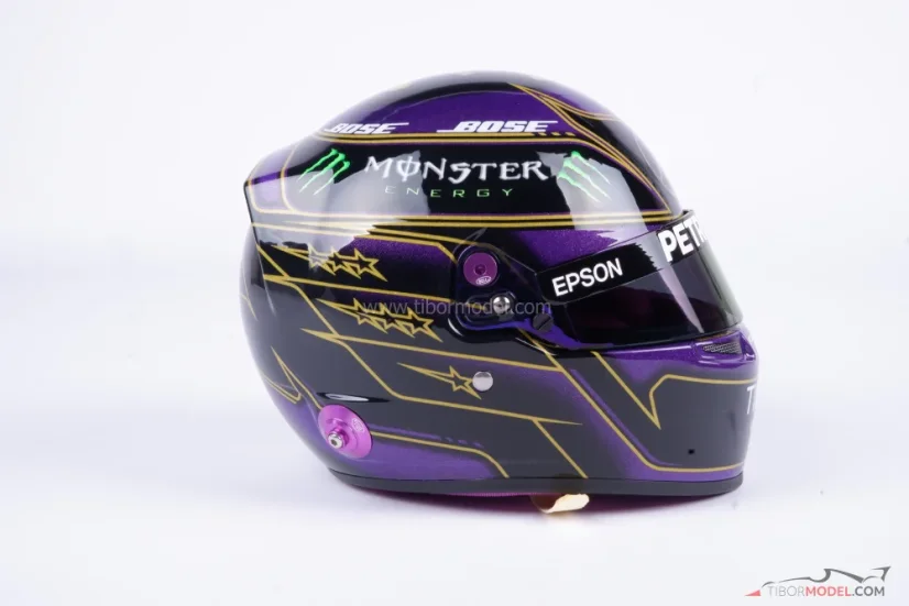 Lewis Hamilton 2020 Mercedes přilba, VC Abu Dhabi, 1:2 Bell