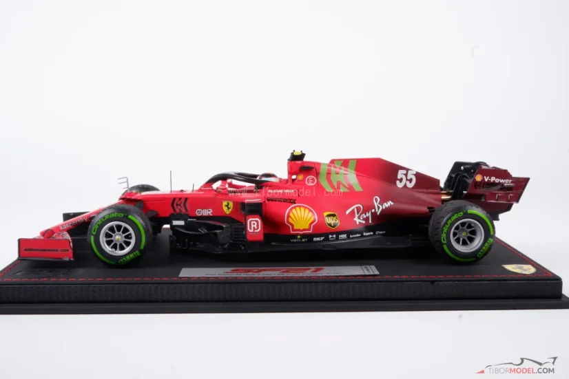 Ferrari SF21 - C. Sainz (2021), VC Emilia Romagna, 1:18 BBR