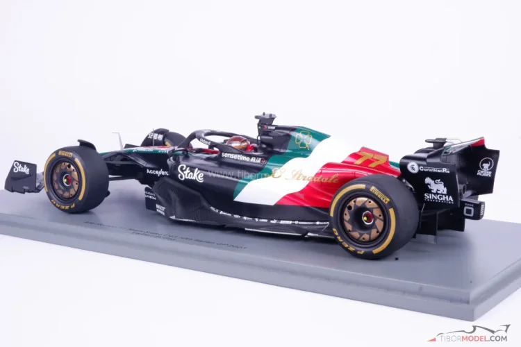 Alfa Romeo C43 - Valtteri Bottas (2023), VC Talianska, 1:18 Spark Alfa Romeo C43 - Valtteri Bottas (2023), VC Talianska, 1:18 Spark