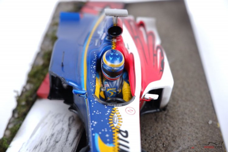 BAR 01 - R. Zonta 1999, nehoda Spa, 1:18