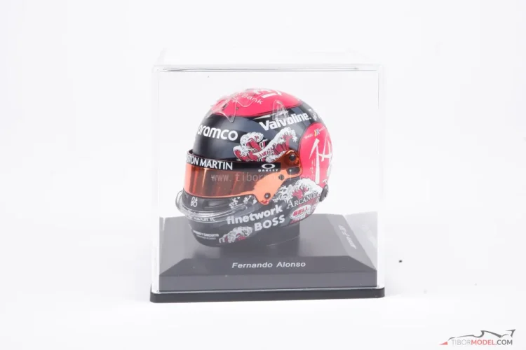 Fernando Alonso 2024 VC Japonska, Aston Martin prilba, 1:5 Spark
