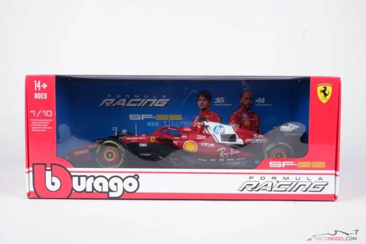 Ferrari SF-25 - Charles Leclerc (2025), 1:18 Bburago