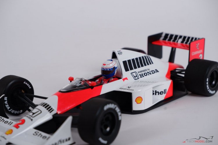Model car McLaren MP4/5 Prost 1989, 1:18 Minichamps | Tibormodel.com