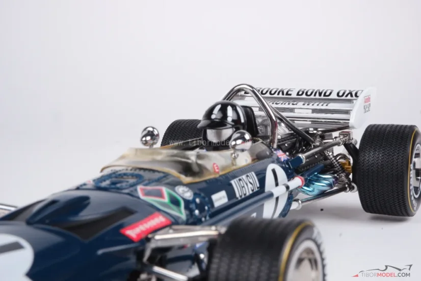 Lotus 49c - Graham Hill (1970), VC Monaka, 1:18 Quartzo