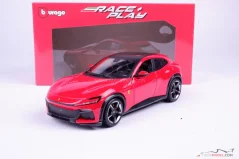 Ferrari Purosangue (2023) red, 1:24 Bburago