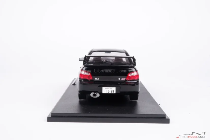 Subaru Impreza WRX STi (2004) fekete, 1:18 Solido