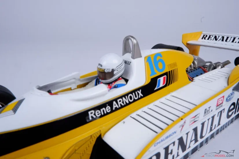 Renault RS10 - René Arnoux (1979), British GP, 1:18 MCG