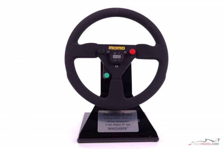 Benetton Ford B192 steering wheel, 1:2 Minichamps