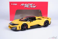 Ferrari F80 (2025) žluté, 1:18 Bburago