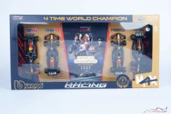 Red Bull Max Verstappen 2021-2024, darčekové balenie, 1:43 BBurago