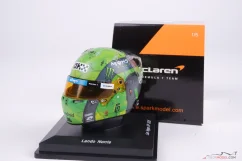 Lando Norris 2025 VC Las Vegas mini prilba, McLaren F1 Team, 1:5 Spark