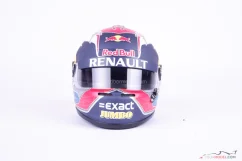 Max Verstappen 2015 Toro Rosso, mini prilba, 1:2 Arai