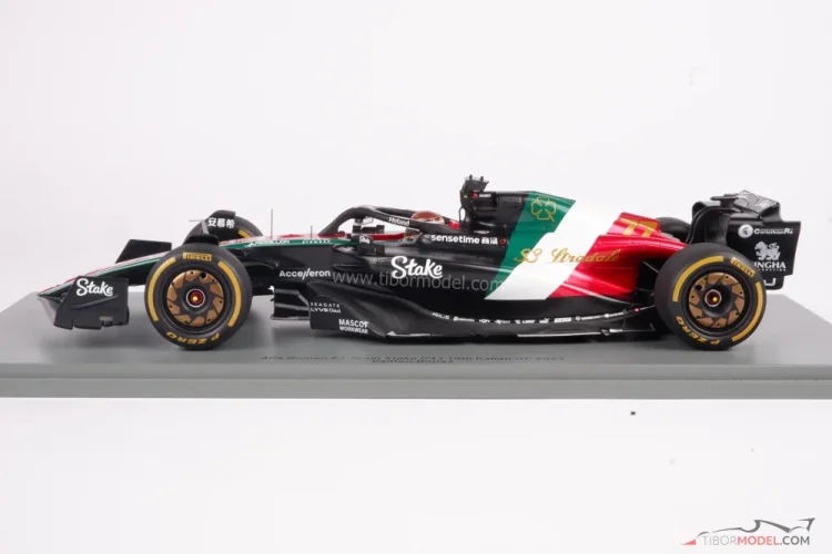 Alfa Romeo C43 - Valtteri Bottas (2023), VC Talianska, 1:18 Spark Alfa Romeo C43 - Valtteri Bottas (2023), VC Talianska, 1:18 Spark