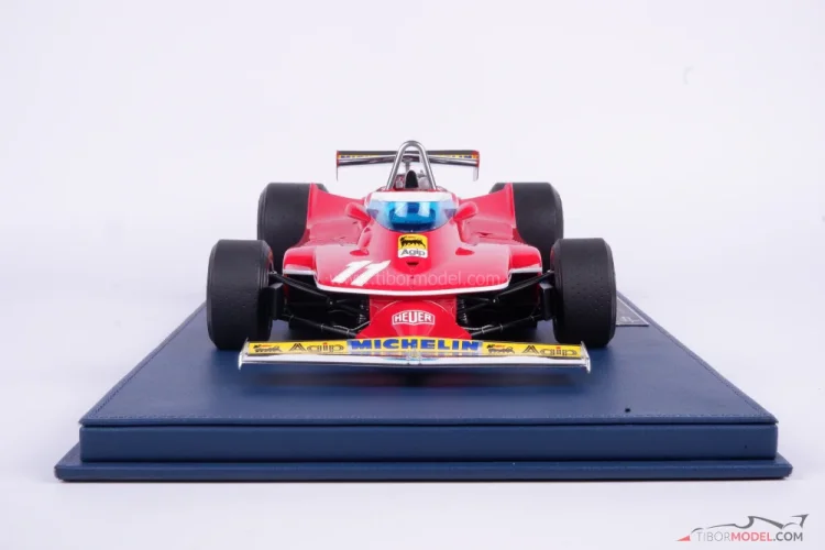 Ferrari 312T4 - Jody Scheckter  (1979), Győztes Olasz Nagydíj, pilóta figura nélküli kiadás, 1:12 GP Replicas
