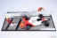 Diorama McLaren MP4/4 - A. Senna nehoda VC Monaka 1988, 1:18