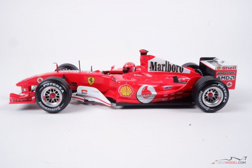 Model car Ferrari F2004 Schumacher Monza 1:18 | Tibormodel.com